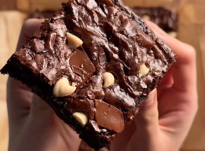 Triple Chocolate Brownies