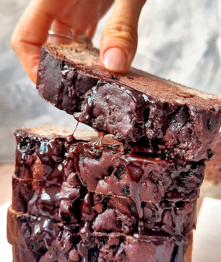 Marbled Chocolate Banana Bread Recipe